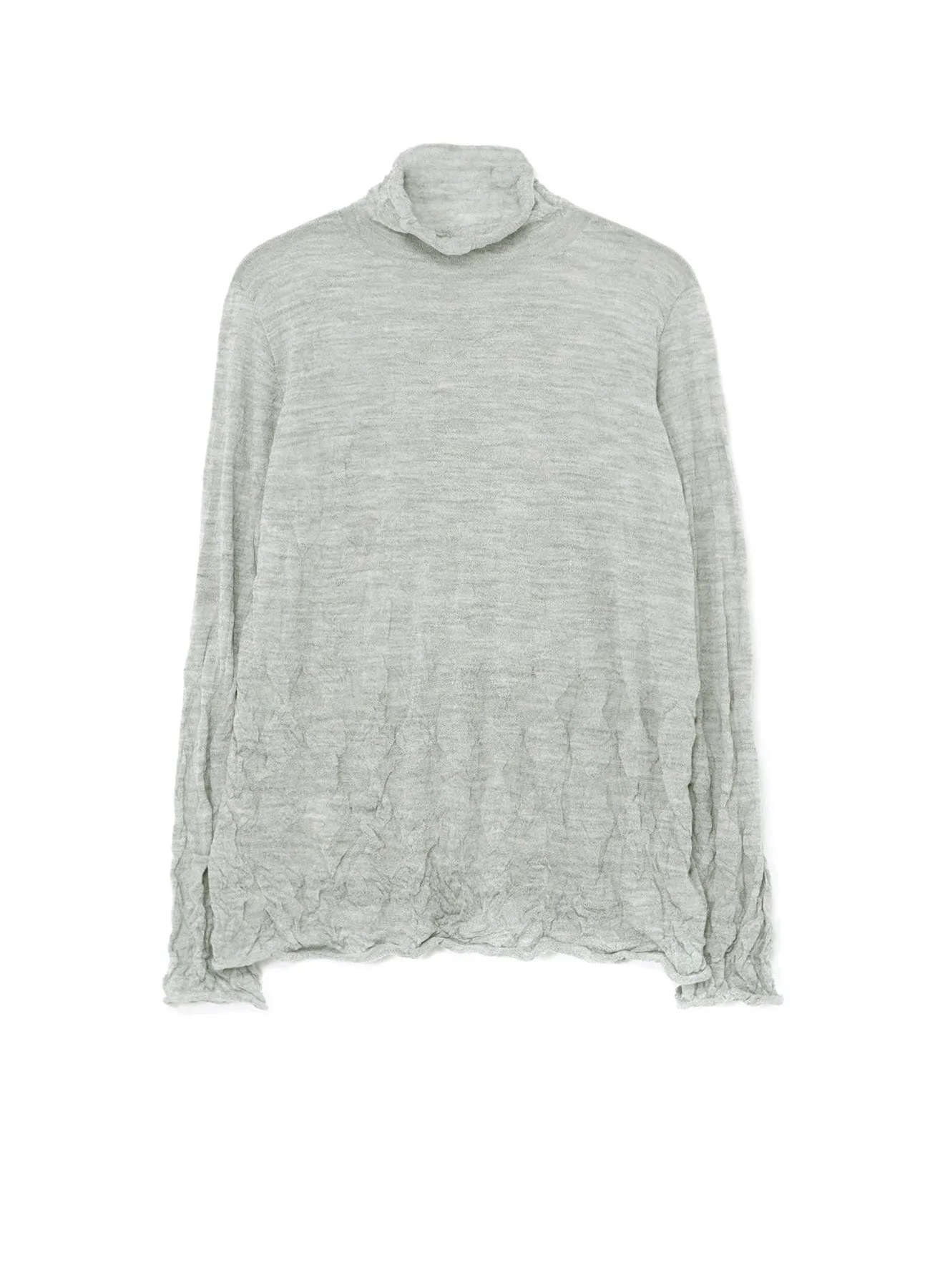 WOOL WRINKLE TURTLENECK Seasonal Layer