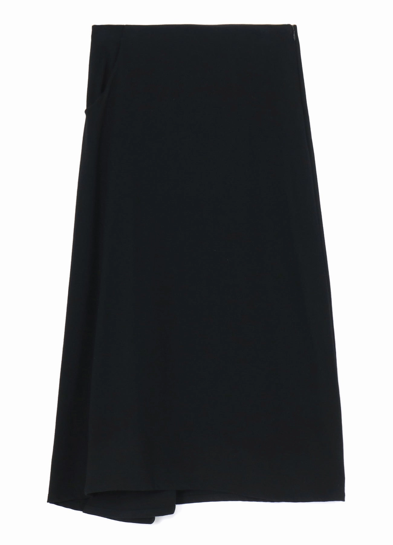 WOOL FLANNEL BACK DRAPE SKIRT Airy Touch