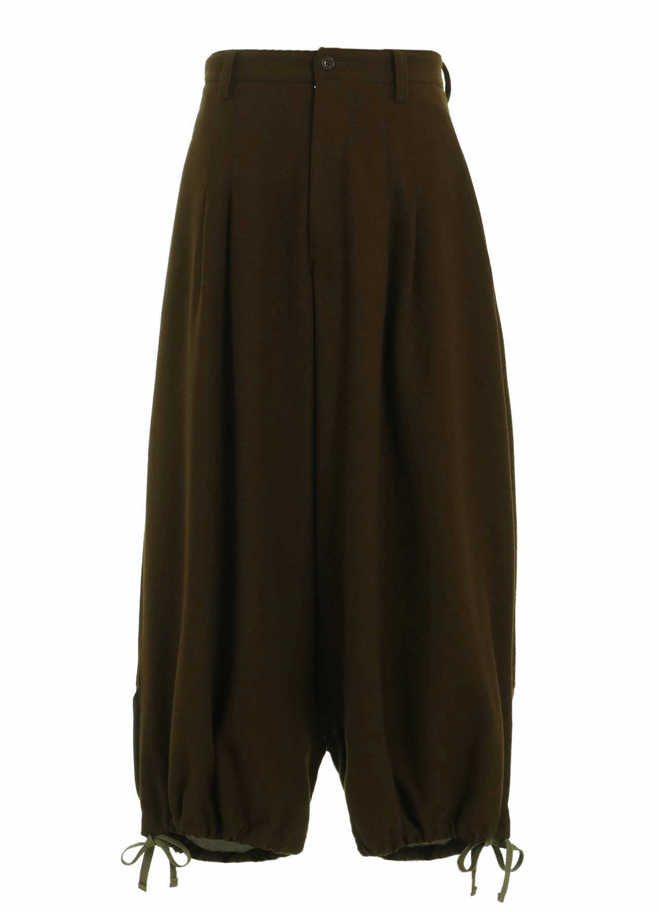 WOOL FLANNEL BALLOON PANTS Simple Utility