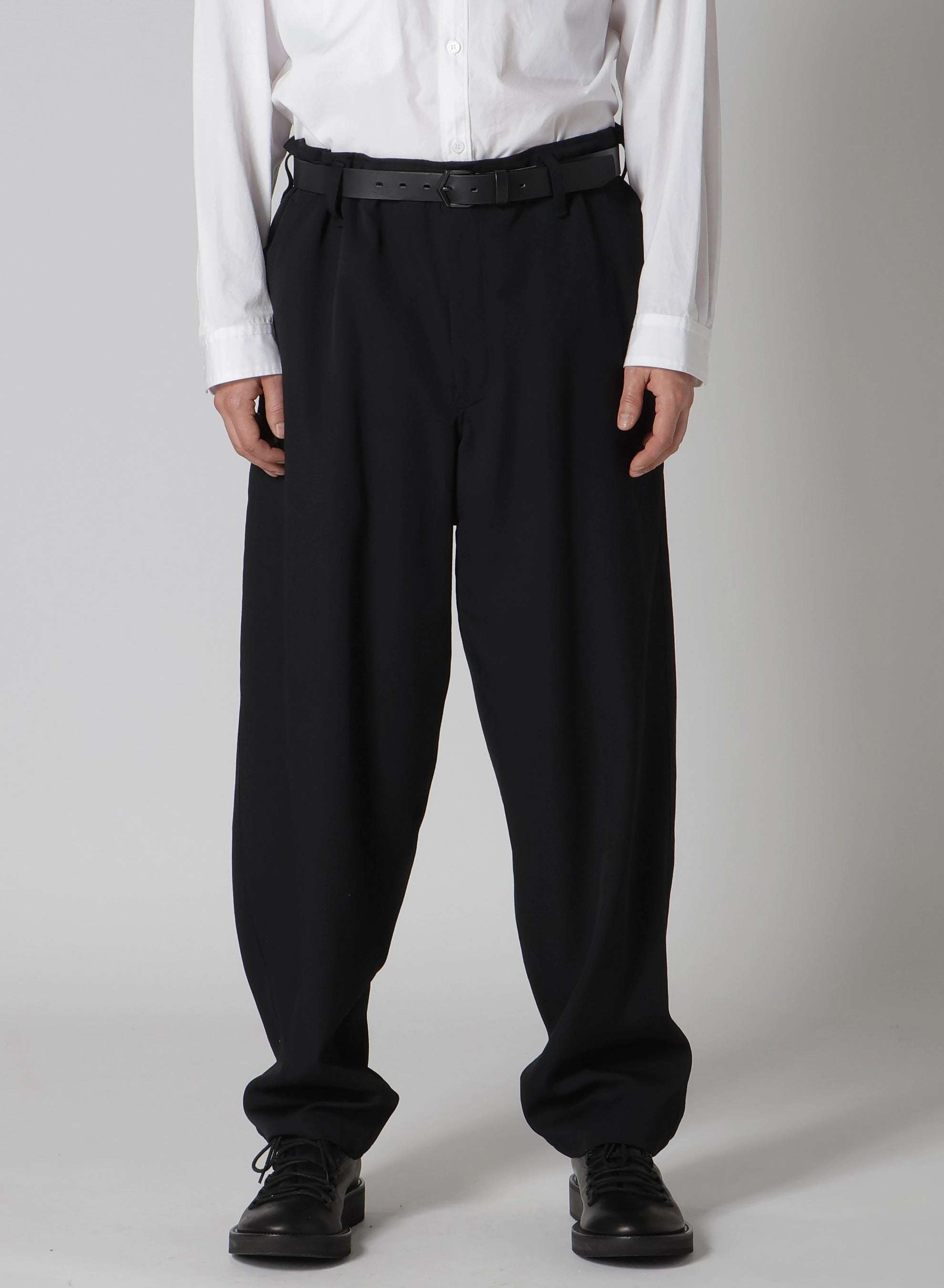 WOOL GABARDINE 3 ST WORK PANTS Cozy Wear