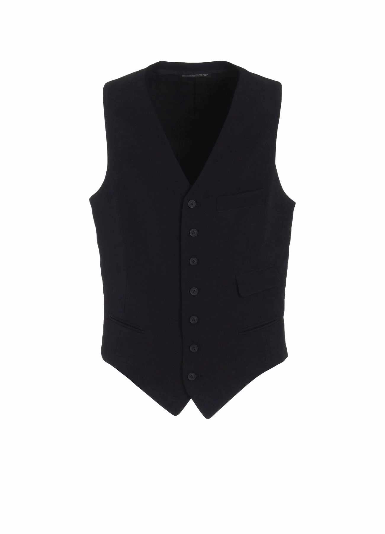Travel Fresh quality service WOOL GABARDINE 7 BUTTONS VEST