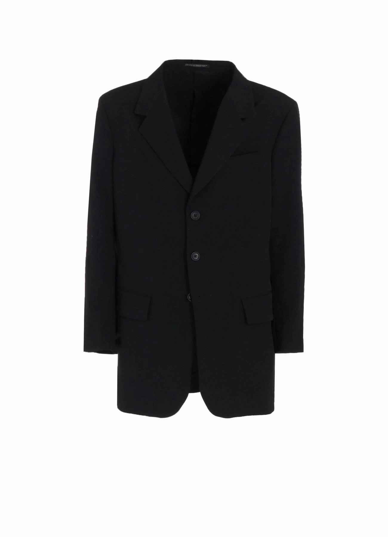 shopping WOOL GABARDINE BACK OPENING JACKET