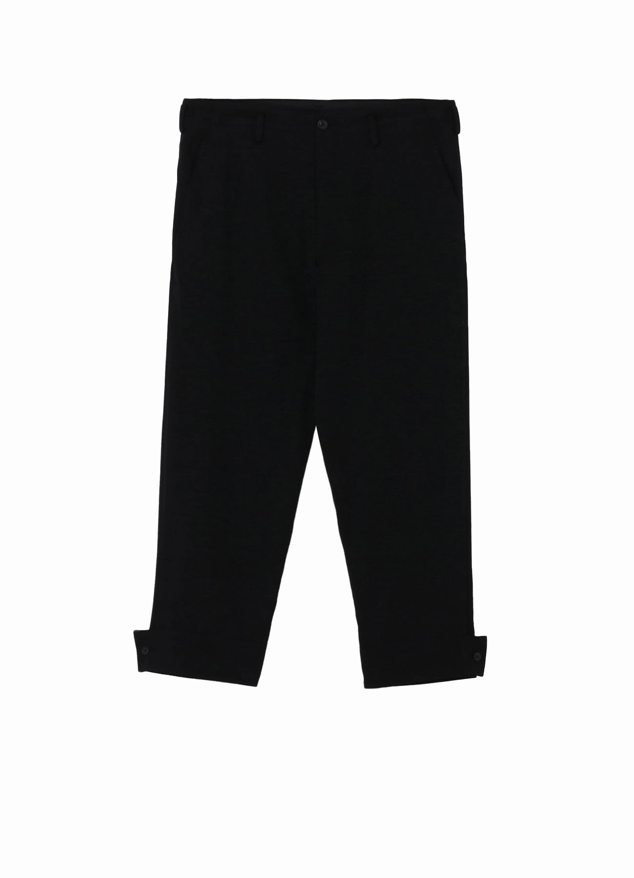 All Day Comfort Fit WOOL GABARDINE BELTED HEM PANTS