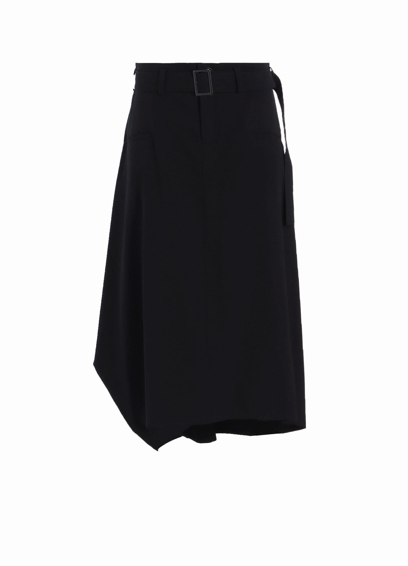 Comfortable casual dress WOOL GABARDINE BOX SKIRT
