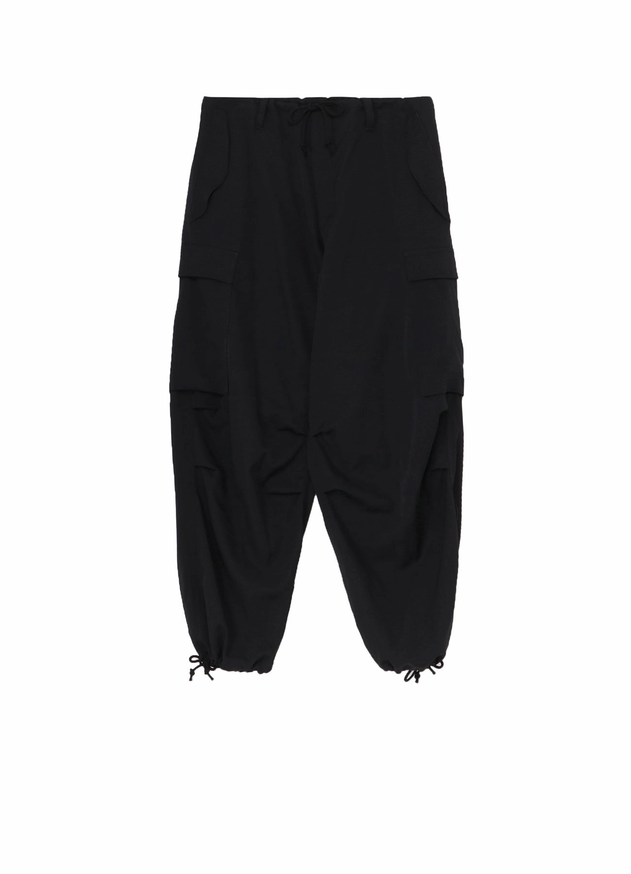 Organic Cotton Blend Outdoor Comfort Fit WOOL GABARDINE CARGO PANTS