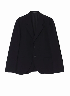 WOOL GABARDINE DOUBLE FRONT JACKET Adventure Comfort