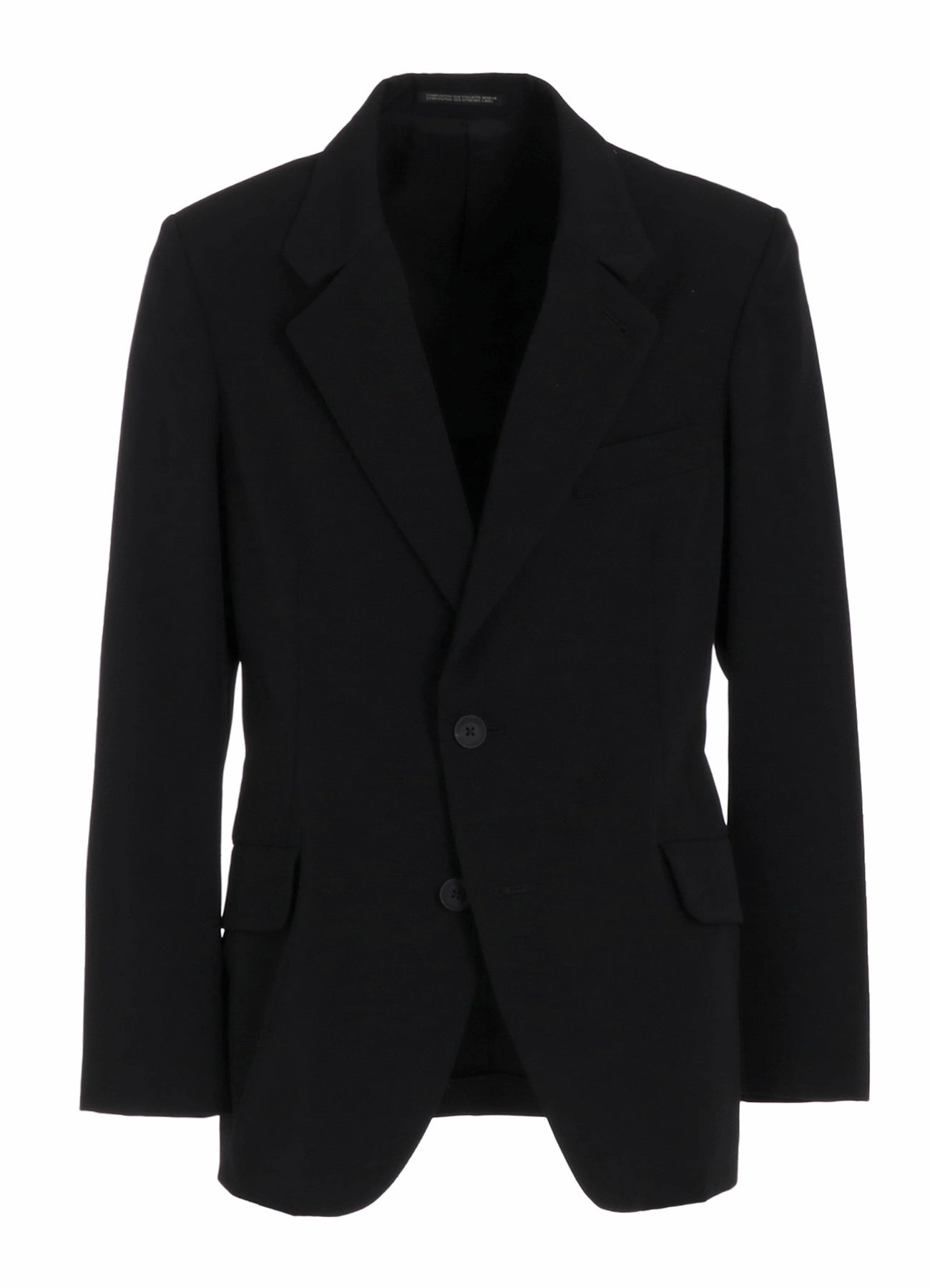 Commuter Style Shock Absorbent Padding WOOL GABARDINE INNER BELT JACKET