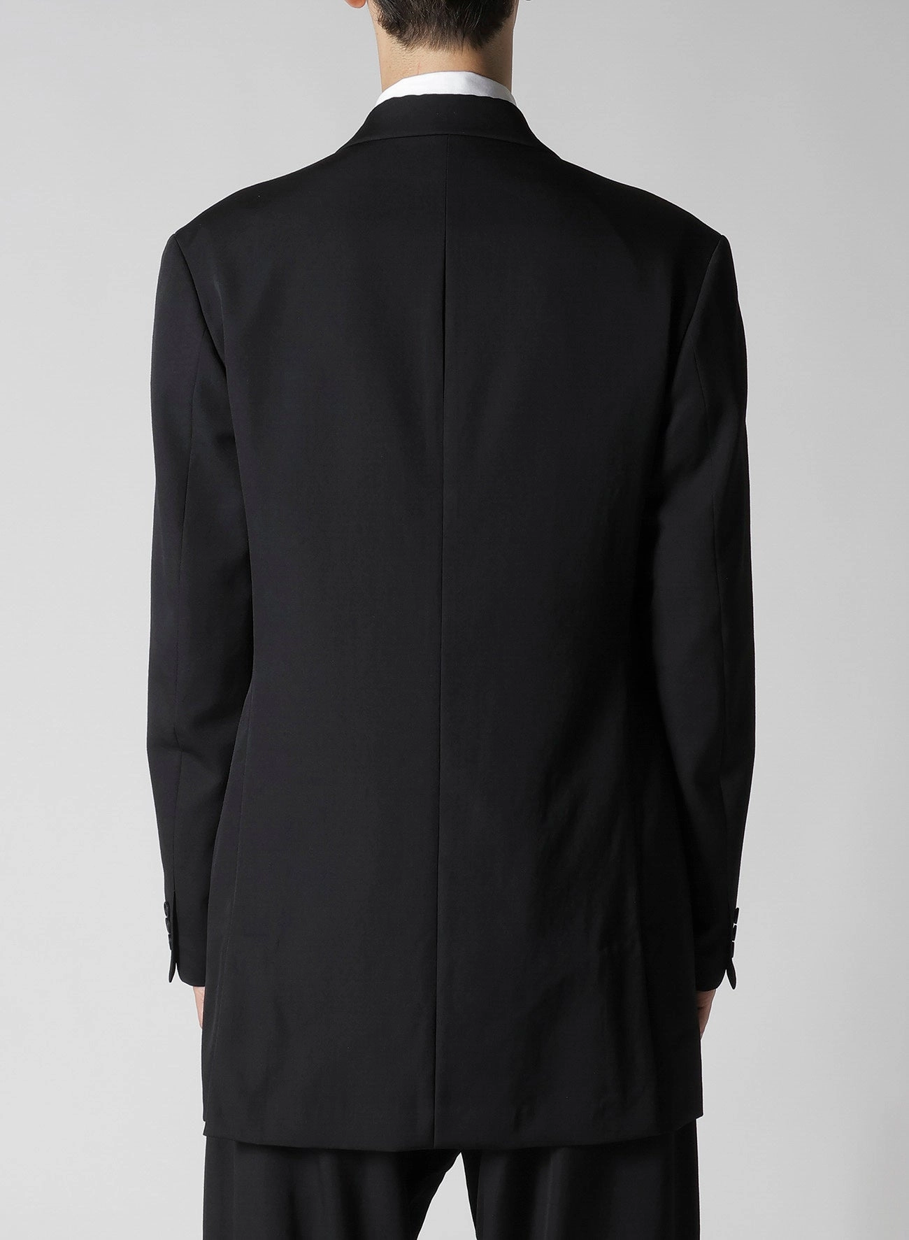 Fray Resistant Finish Compressed Packaging WOOL GABARDINE JACKET WITH RIGHT POCKET