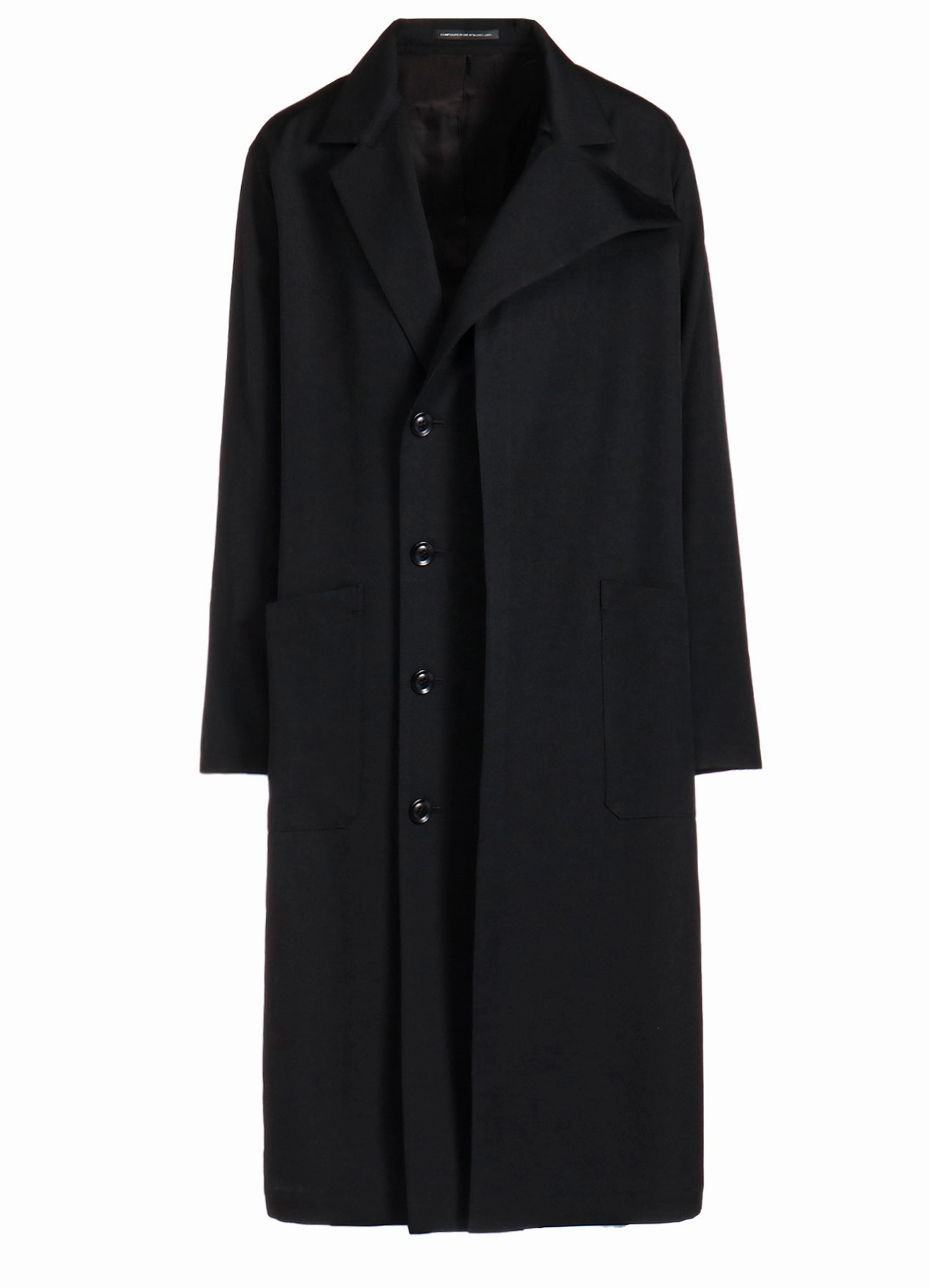 WOOL GABARDINE LEFT FACING JACKET All-Weather Comfort Weatherproof Zippers