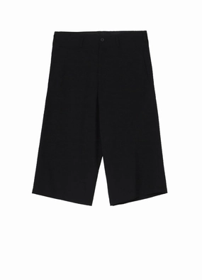 AntiStaticFinish Functional fashion wear WOOL GABARDINE PIPING POCKET PANTS