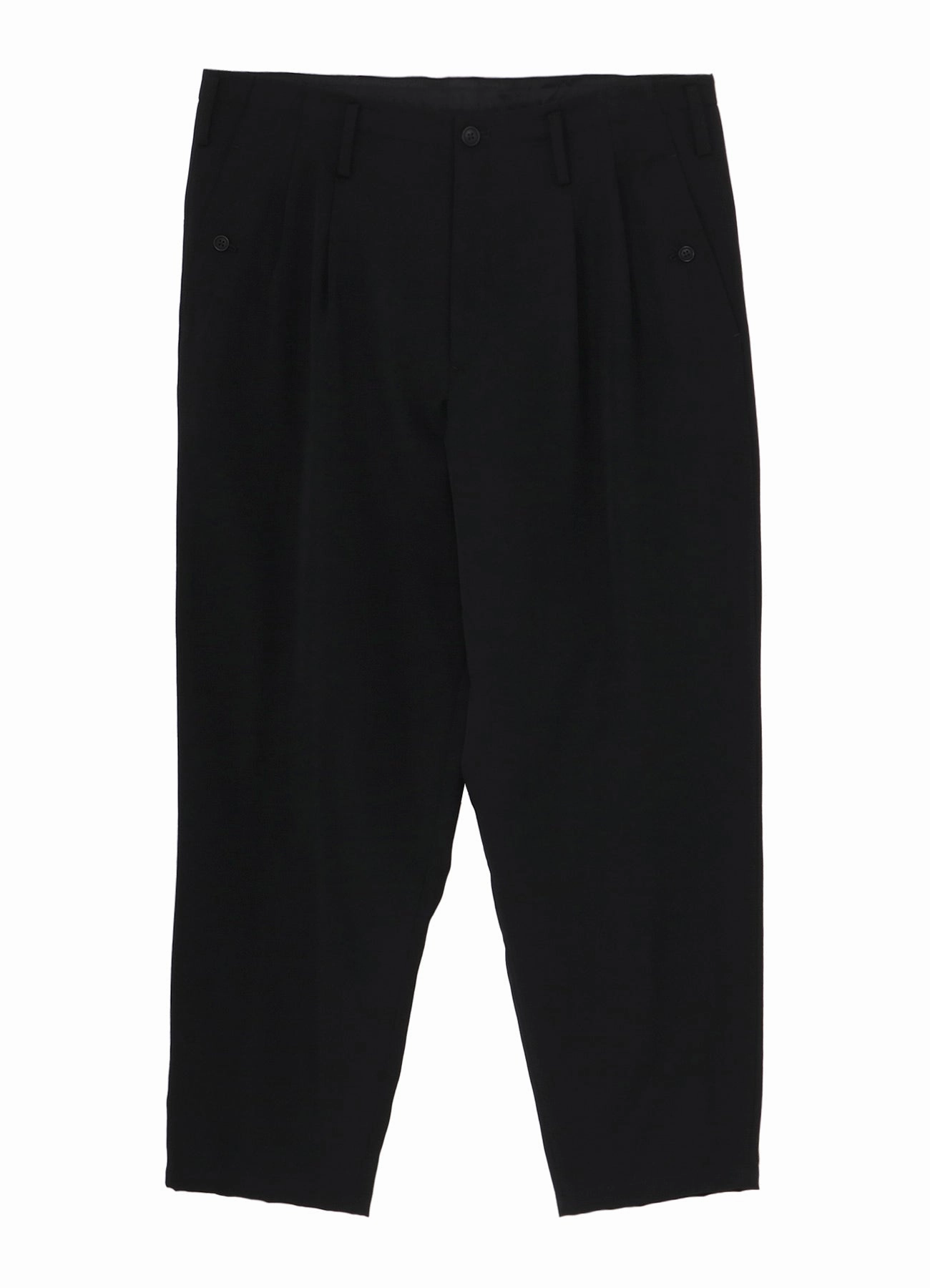 Street Ready WOOL GABARDINE POCKET DETAIL PANTS