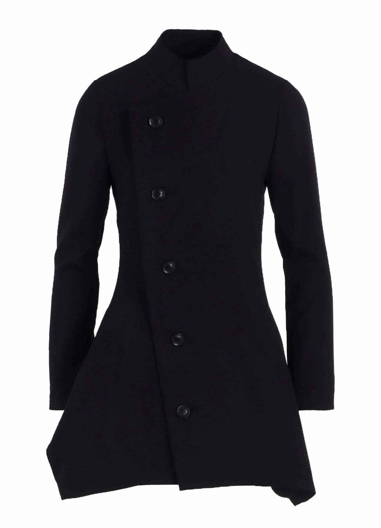 Anti Slip Shoulder Pads Dynamic Feel WOOL GABARDINE PUFF JACKET