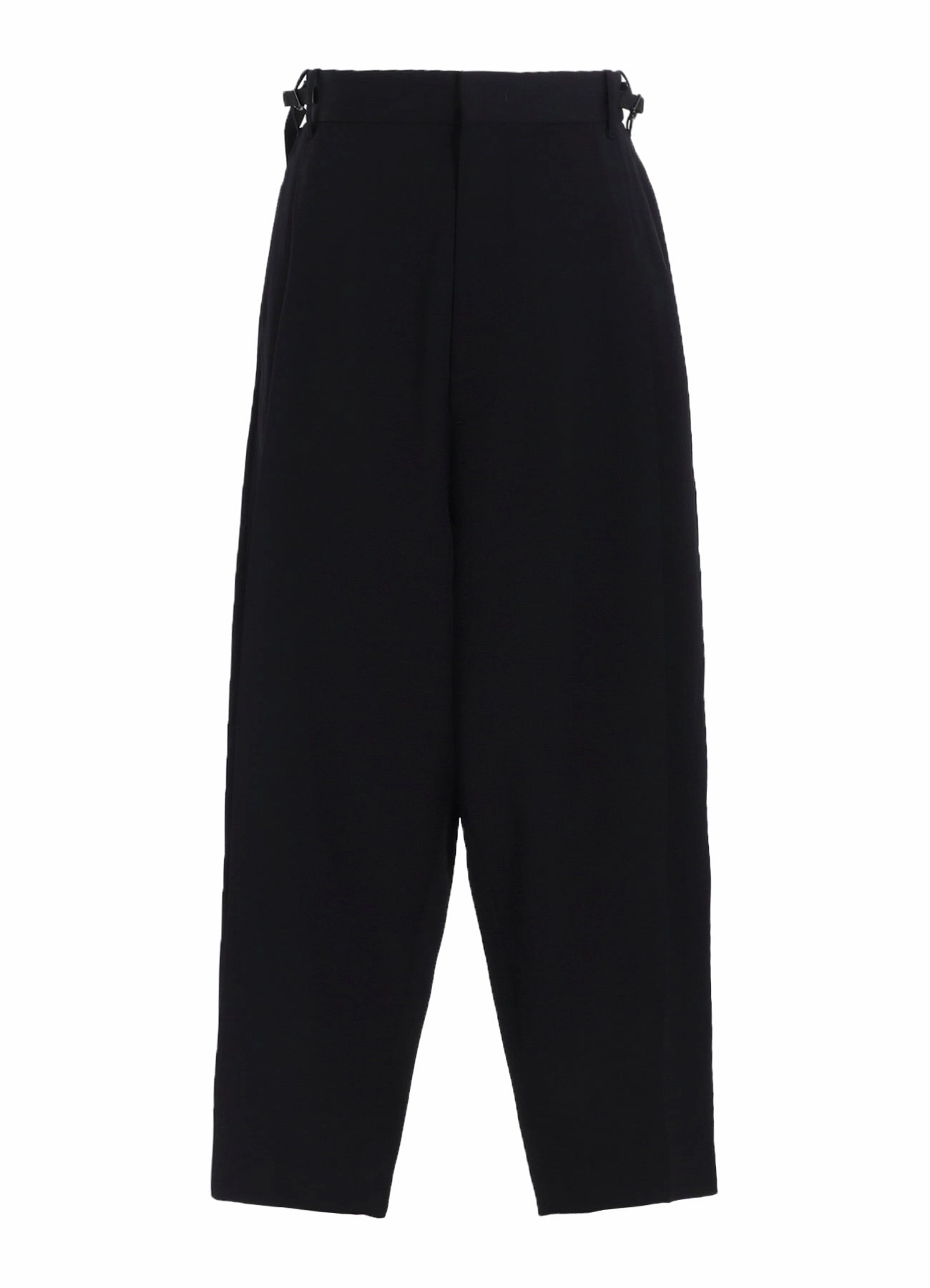 Formal Look Recyclable Fabric Blend WOOL GABARDINE SAROUEL PANTS
