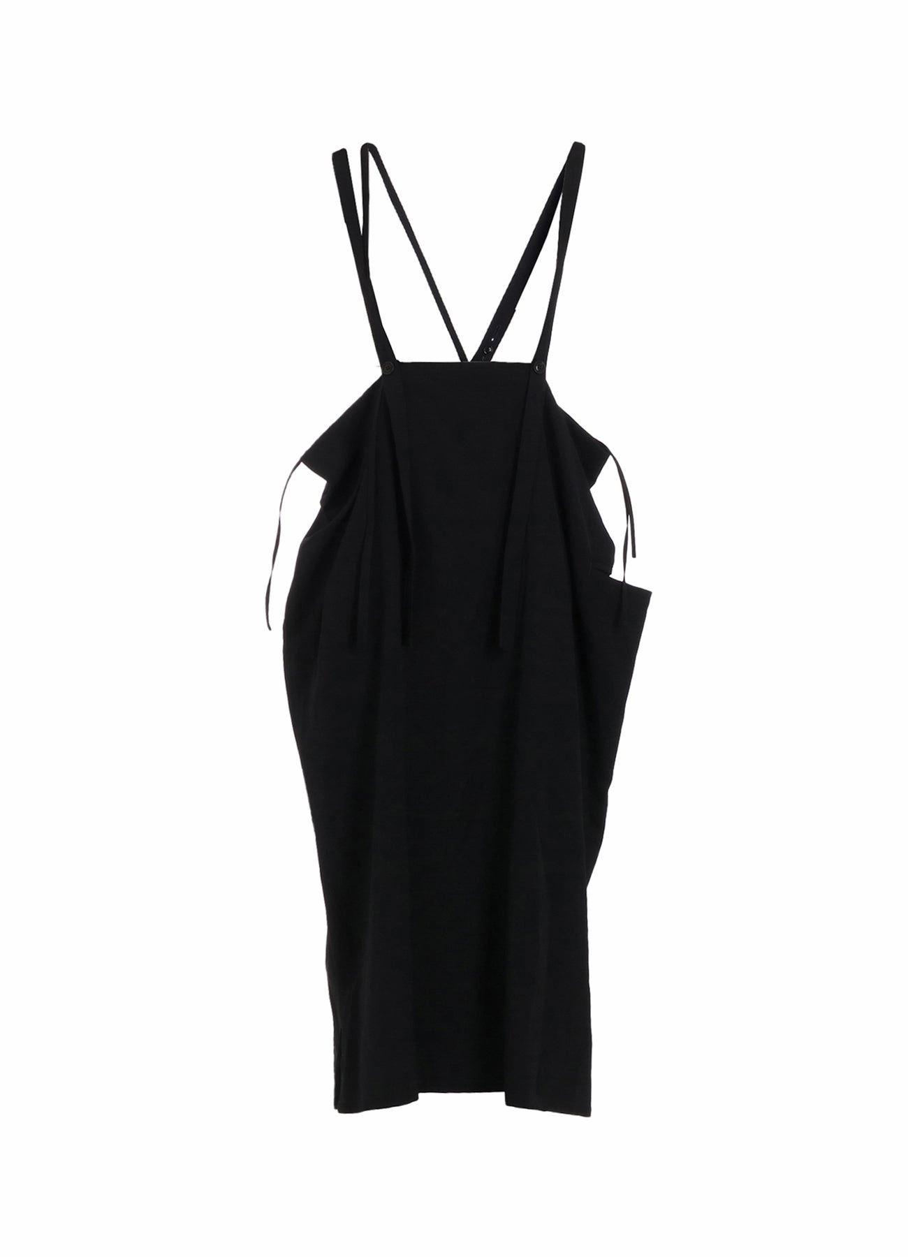 Cool Layers WOOL GABARDINE SHOULDER STRAP DRESS