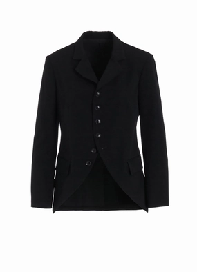 WOOL GABARDINE TAILORED JACKET Cold Days Alpine Style