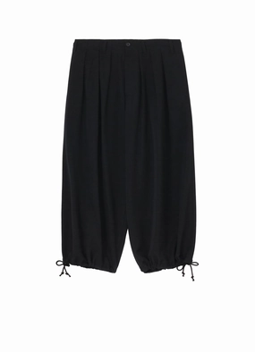 All-Day Wear WOOL GABARDINE THIN BALLOON PANTS