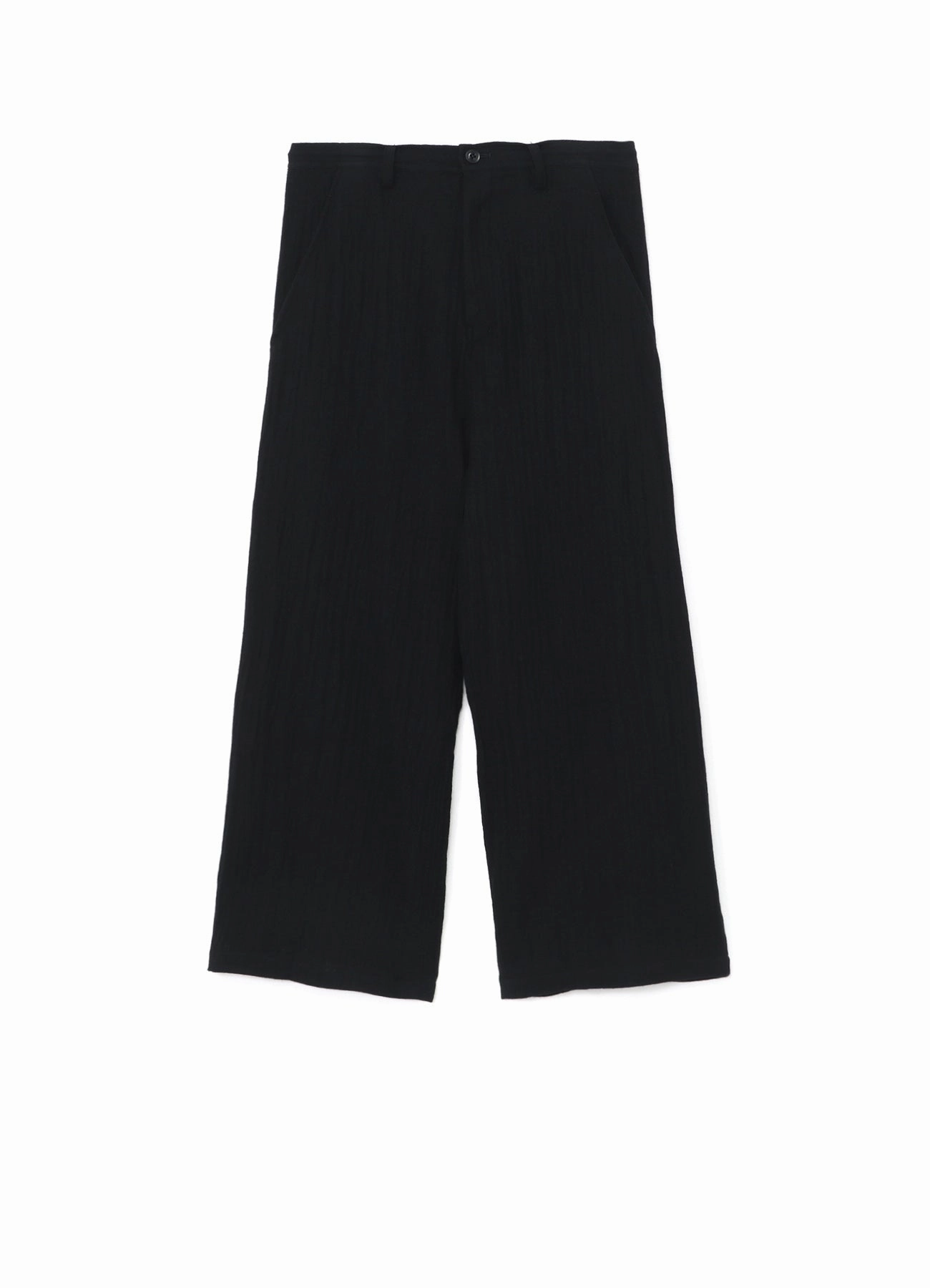 Casual Office WOOL LONG STRAIGHT PANTS
