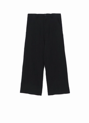 Casual Office WOOL LONG STRAIGHT PANTS