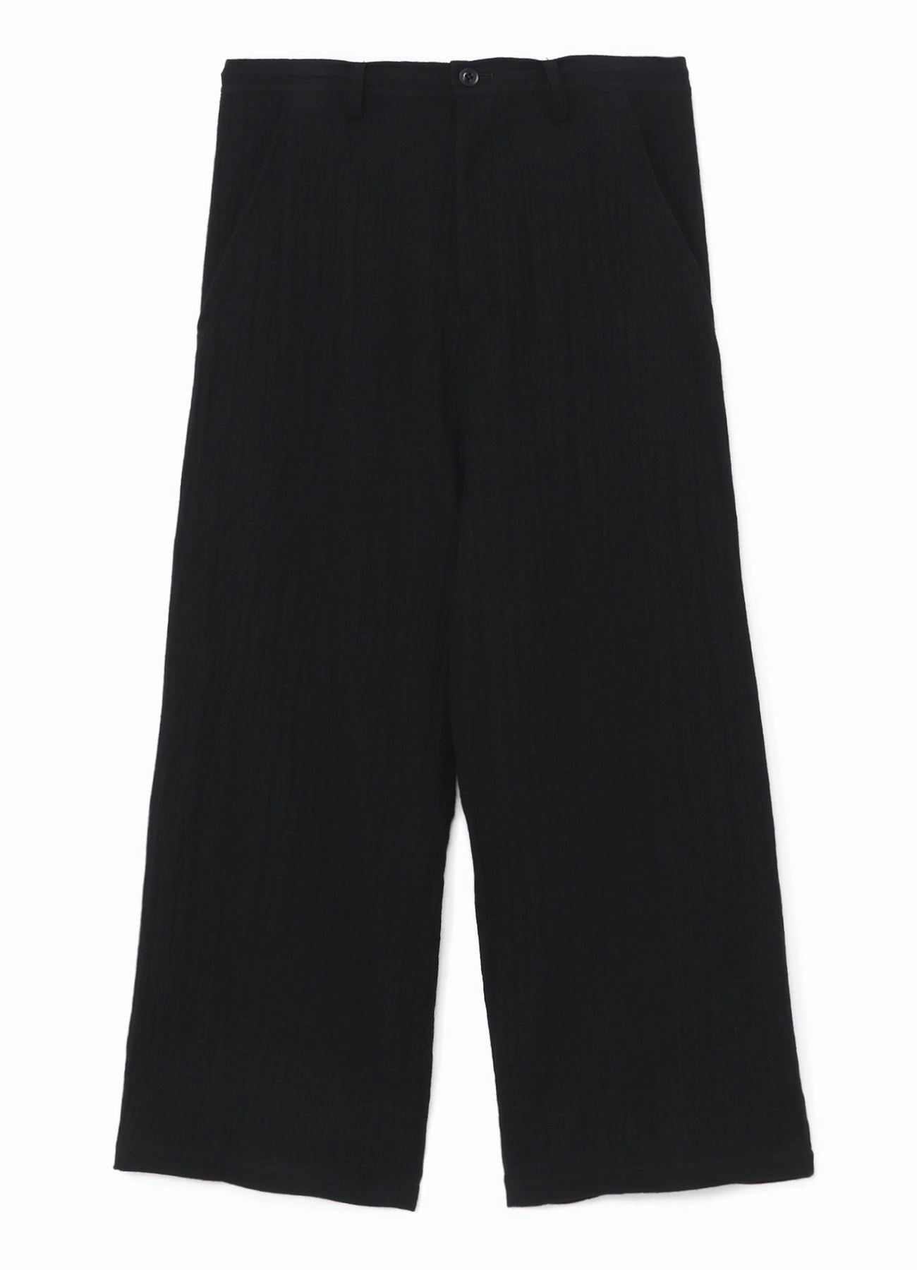 Quick Fit Design Flattering Shape WOOL LONG STRAIGHT PANTS
