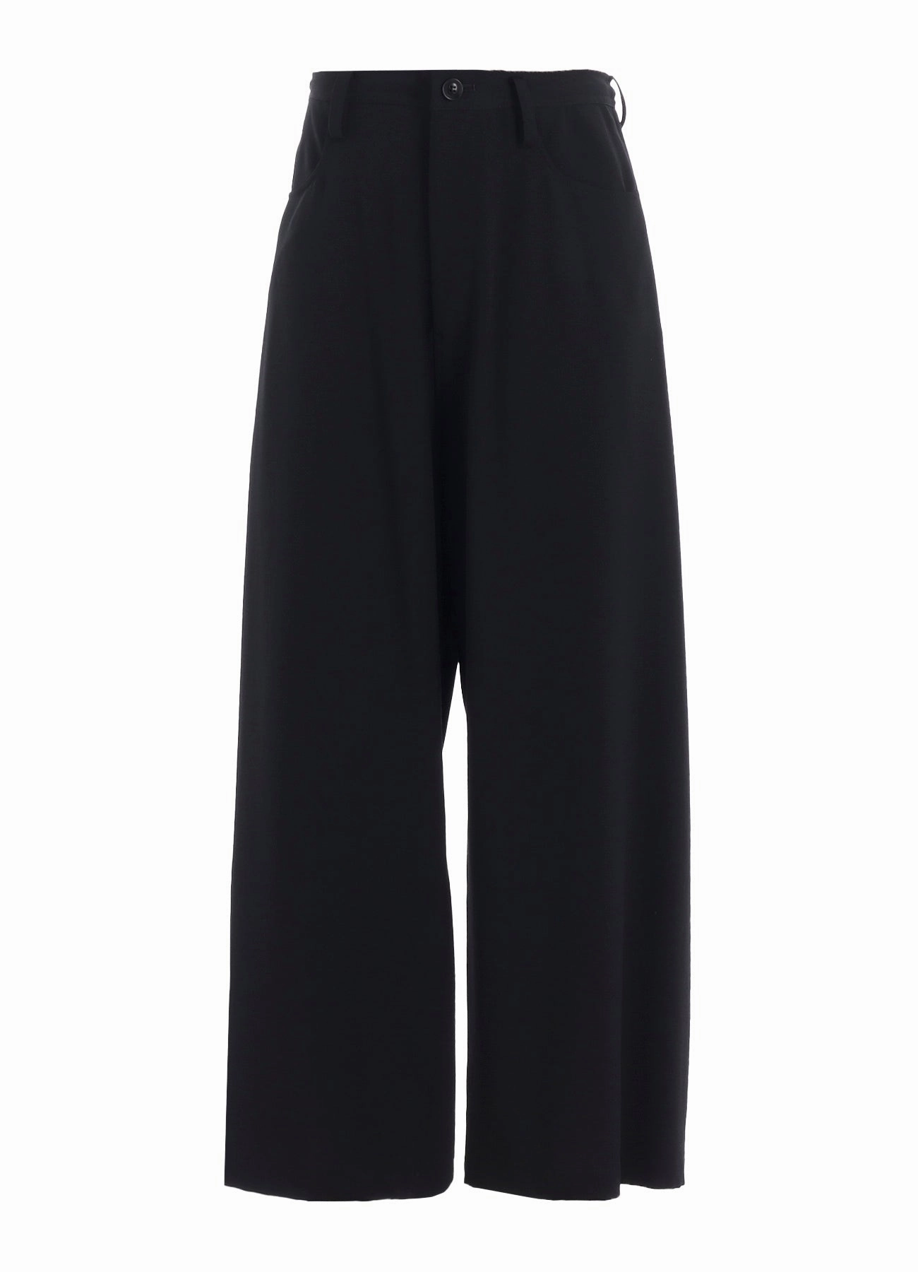 Stylish Comfort All Season Versatility WOOL SERGE LONG STRAIGHT PANTS