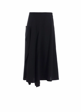 Noble Glow WOOL SERGE TRIANGLE GUSSET SKIRT