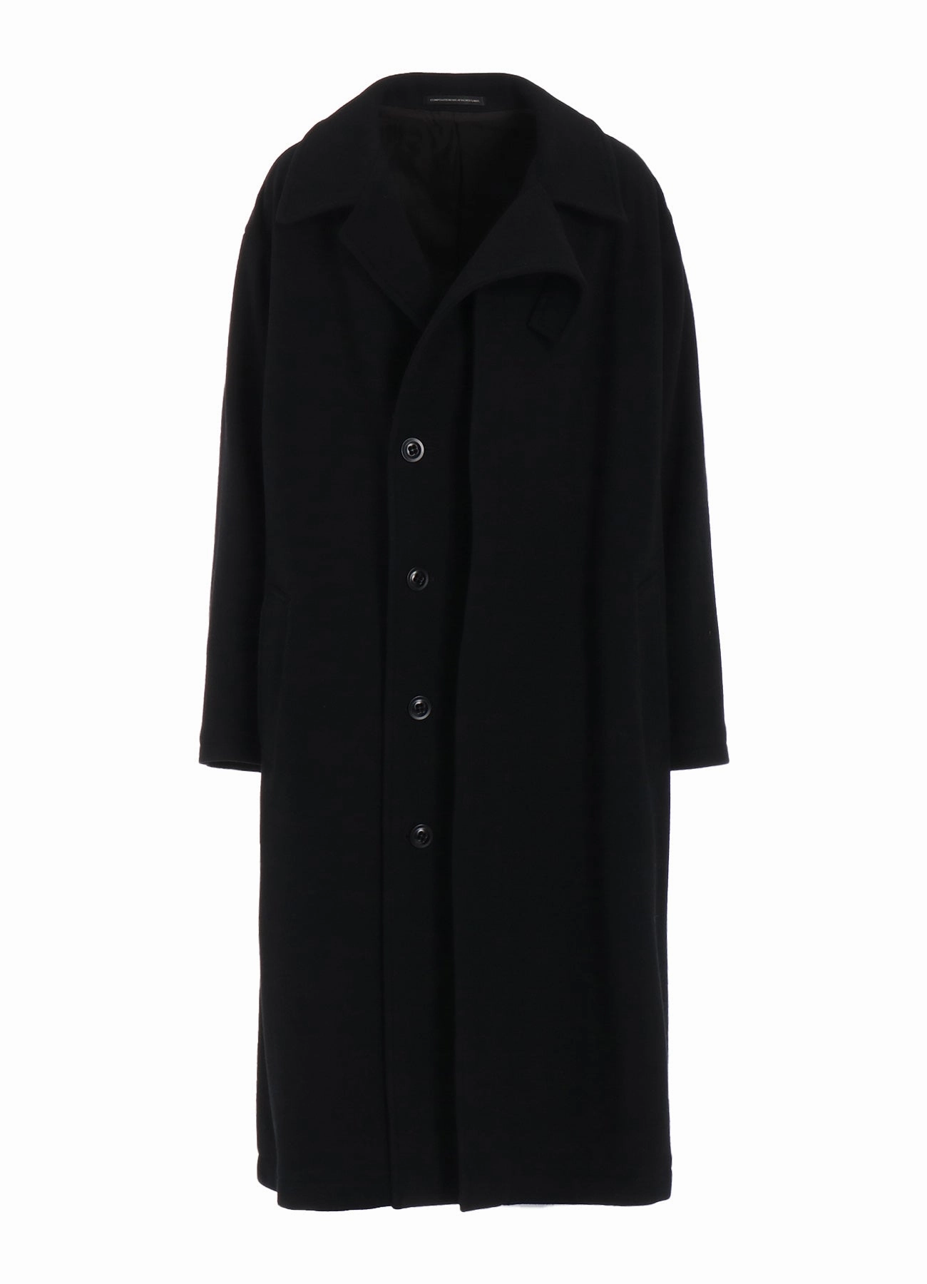 WOOL SINGLE MOSSER LEFT W FACING COAT Compact Layer Heavyweight Durability