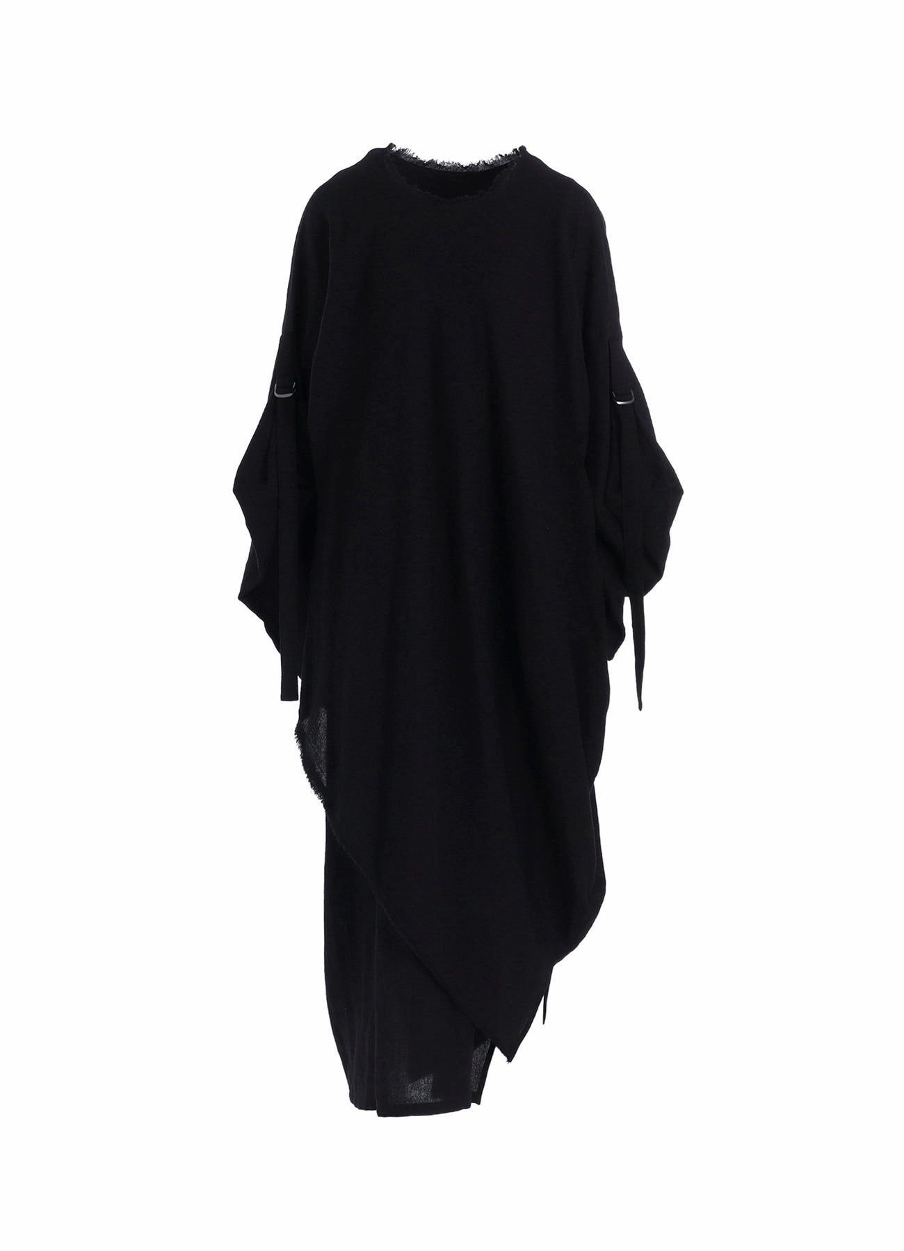 WOOL VIYELLA LAYERED DRESS Delicate Details Gentle Fit