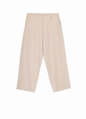 WOOLEN SINGLE JERSEY PANTS DoubleLayeredKnees