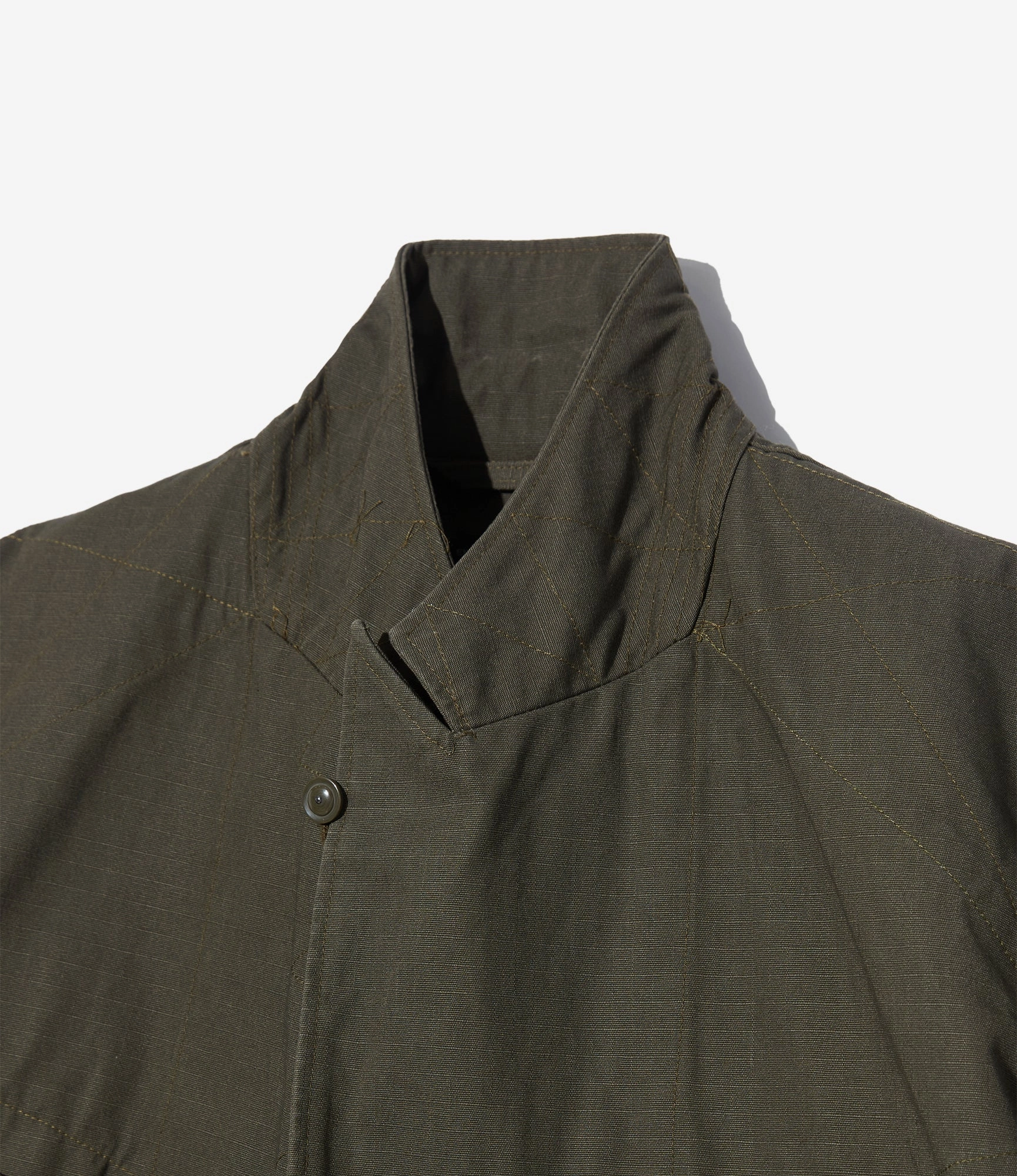 Easy Protection Bedford Jacket ?C Olive Heavy Ripstop Cotton