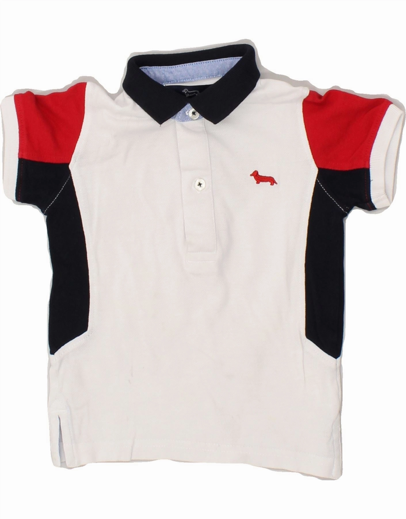 Urban Style HARMONT & BLAINE Baby Boys Graphic Polo Shirt 18-24 Months White