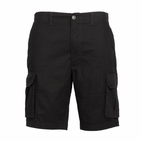 Woven Twill Ripstop Short - Mens Move Friendly Cotton Blend