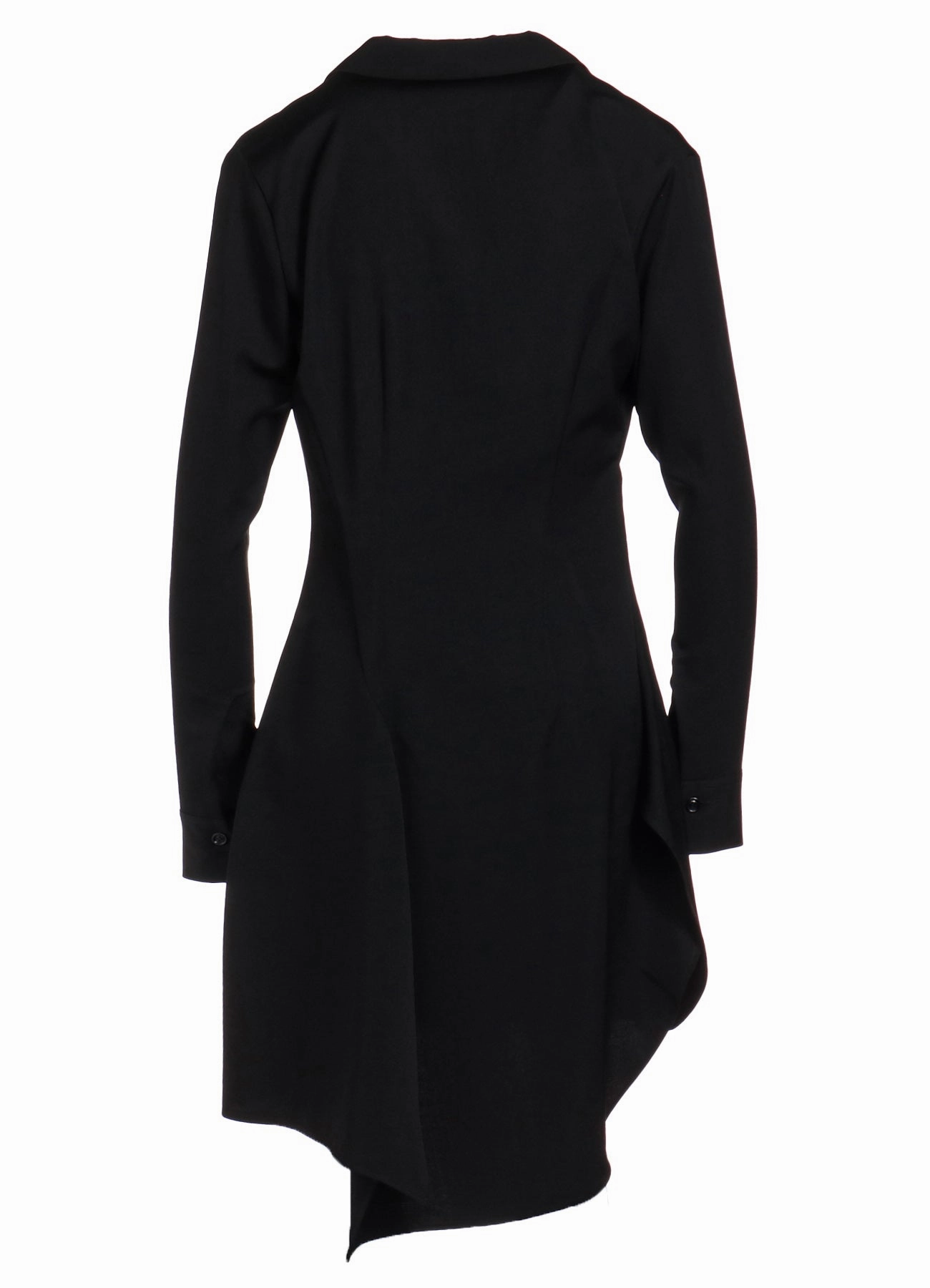 WOOL GABARDINE TAILORED DRESS Mood Booster