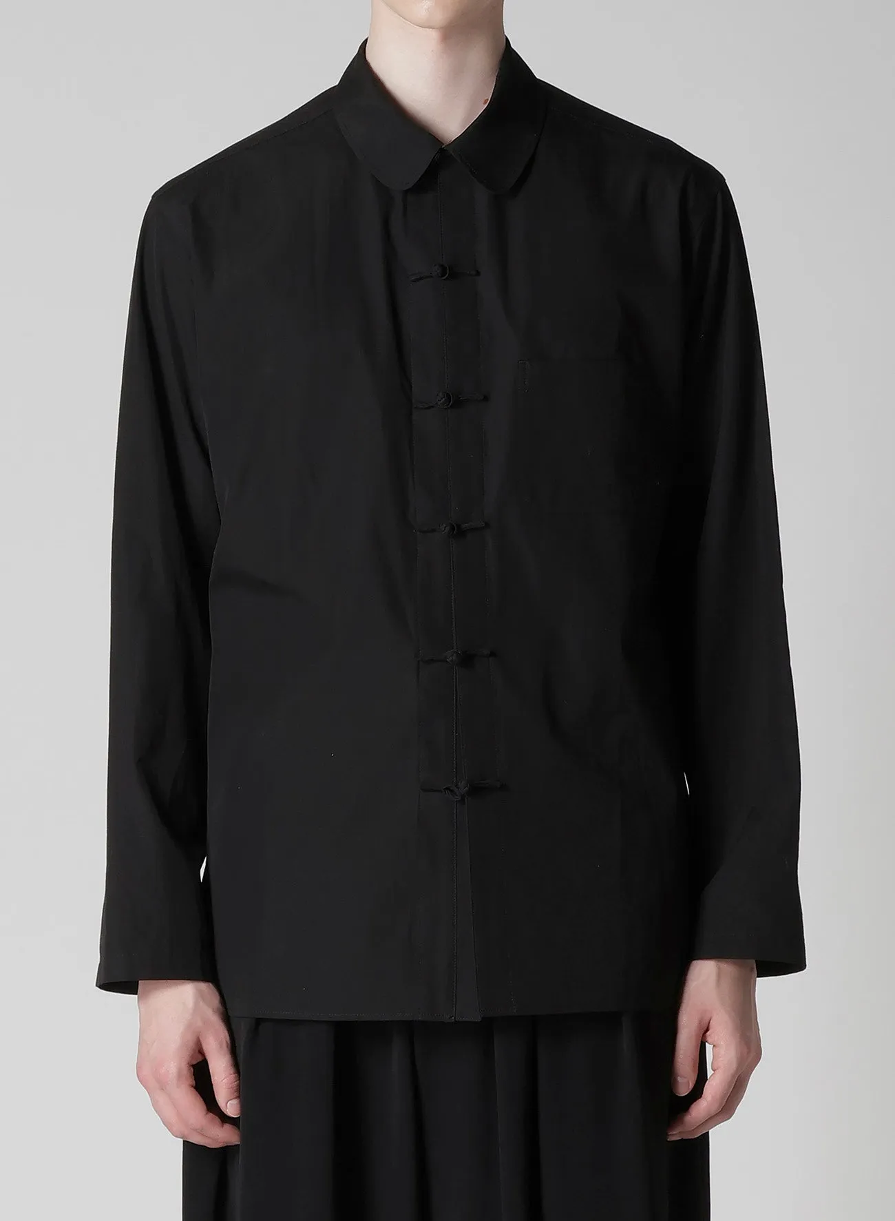 100/2 BROAD CHINA BUTTON BLOUSE Durable Button Closures Perfect Fit