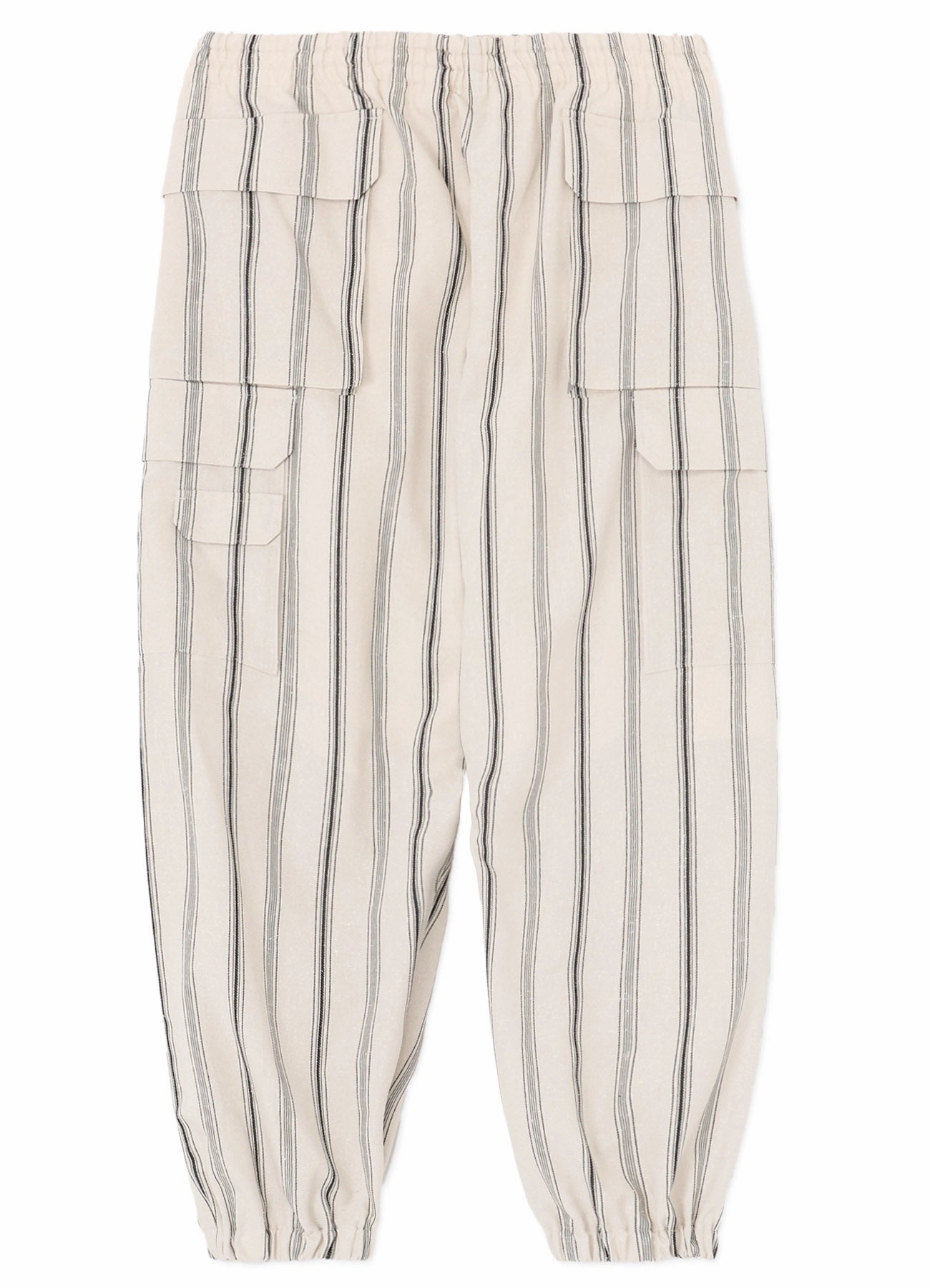 Essential Look Comfortable Fashion HARD TWISTED STRIPE POCKET PANTS