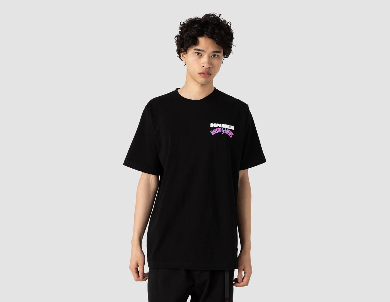 Raised by Wolves Depanneur T-shirt / Black casual outing Ethically Sourced Materials