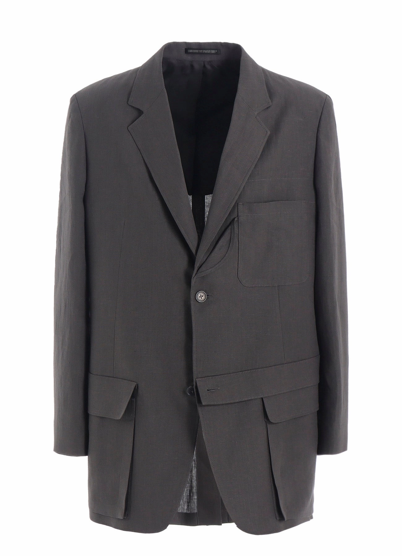 High Collar Support Y's for men x 120% LINO LINEN JACKET