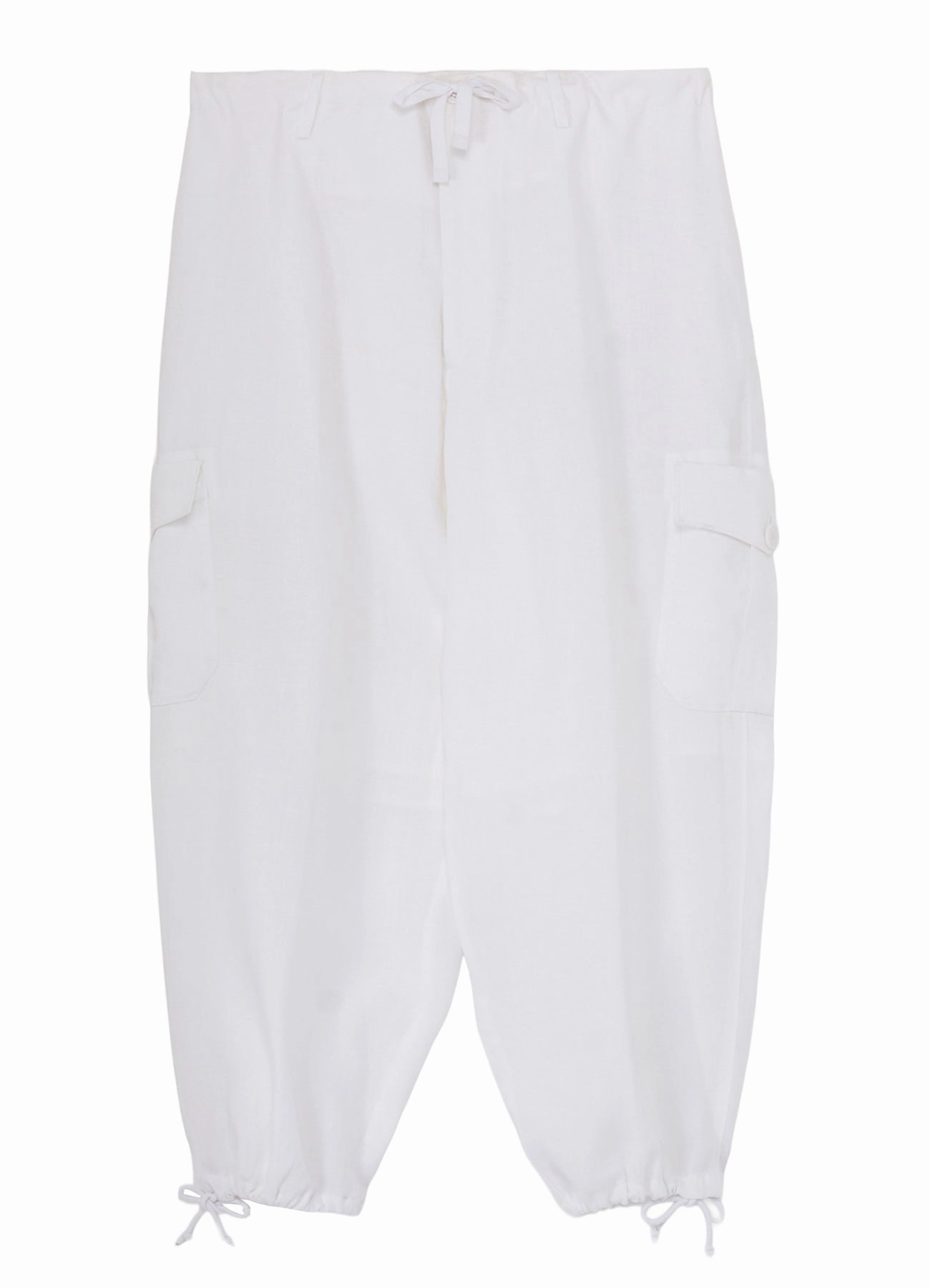 Y's for men x 120% LINO LINEN STRING PANTS WITH SIDE OUT POCKET Casual Must-Have Breath Friendly