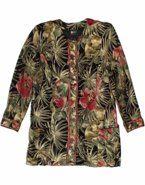 Elegant Appearance YOUR SIXTH SENSE Womens Blazer Jacket IT 42 Medium Multicoloured Floral