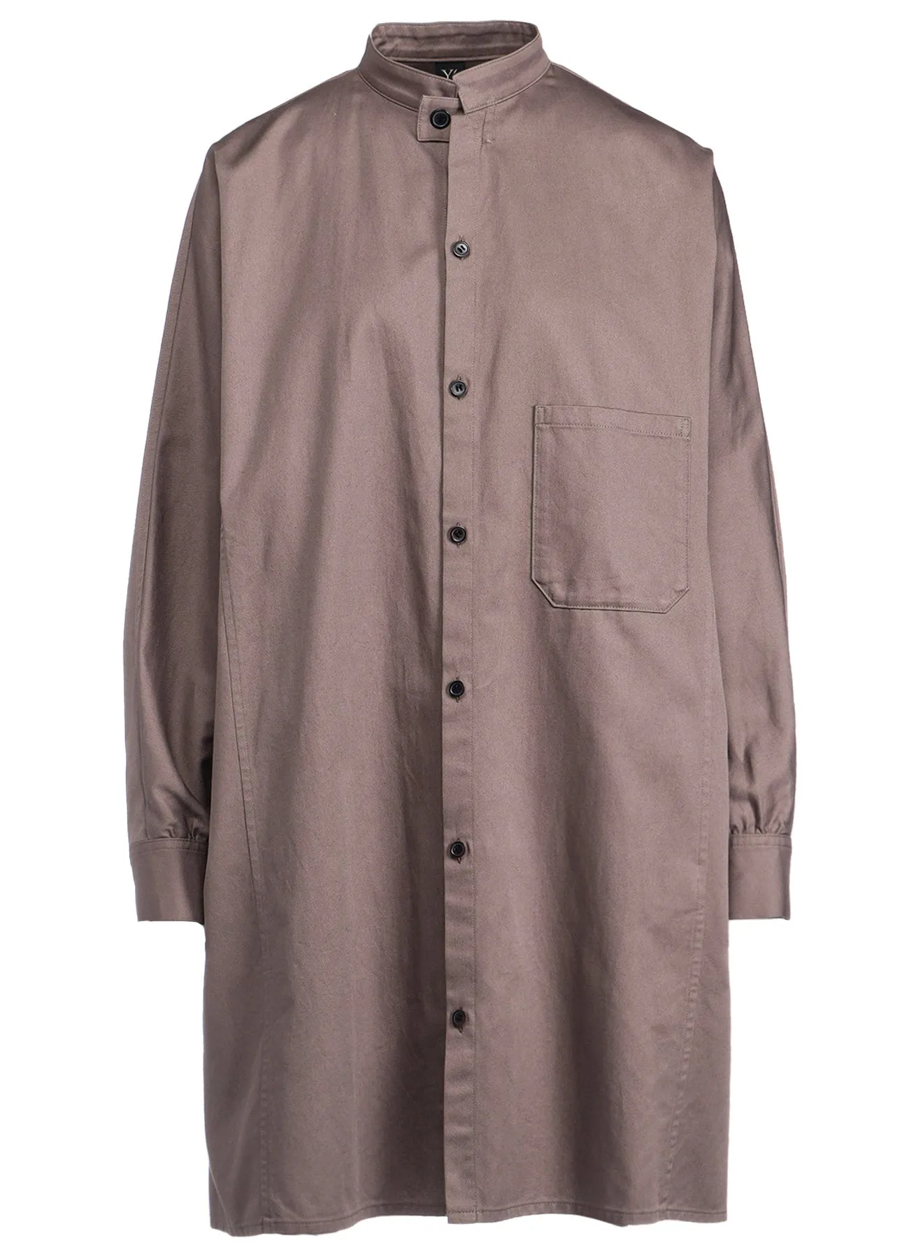 Pure Cotton Urban Trend [Y's BORN PRODUCT] COTTON TWILL DEFORMED SLEEVE SHIRT