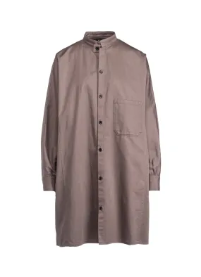 [Y's BORN PRODUCT] COTTON TWILL DEFORMED SLEEVE SHIRT Casual Hangout Snug feel