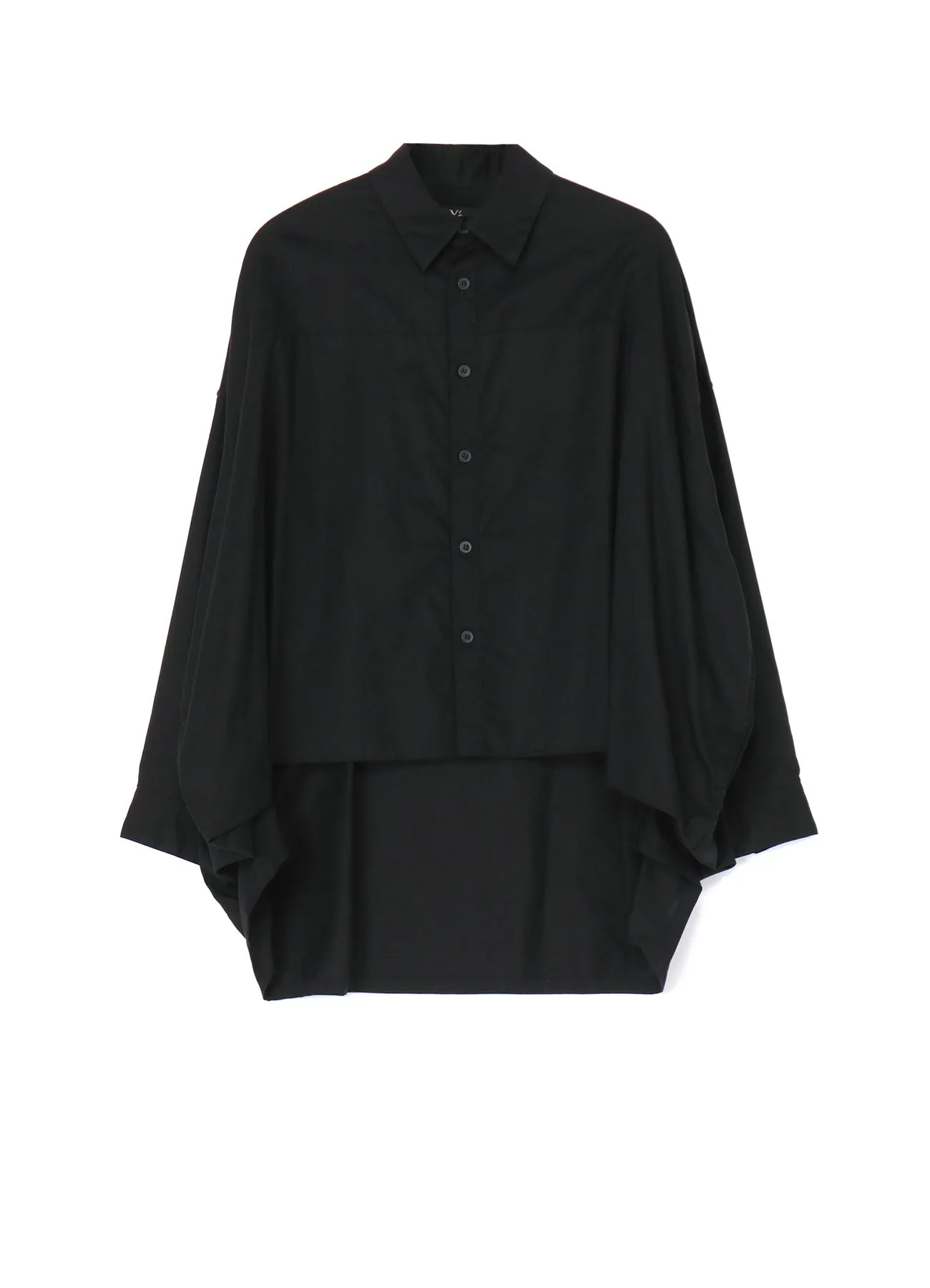 [Y's BORN PRODUCT] THIN COTTON TWILL DOUBLE FRONT OVERSIZED SHIRT Business Meeting