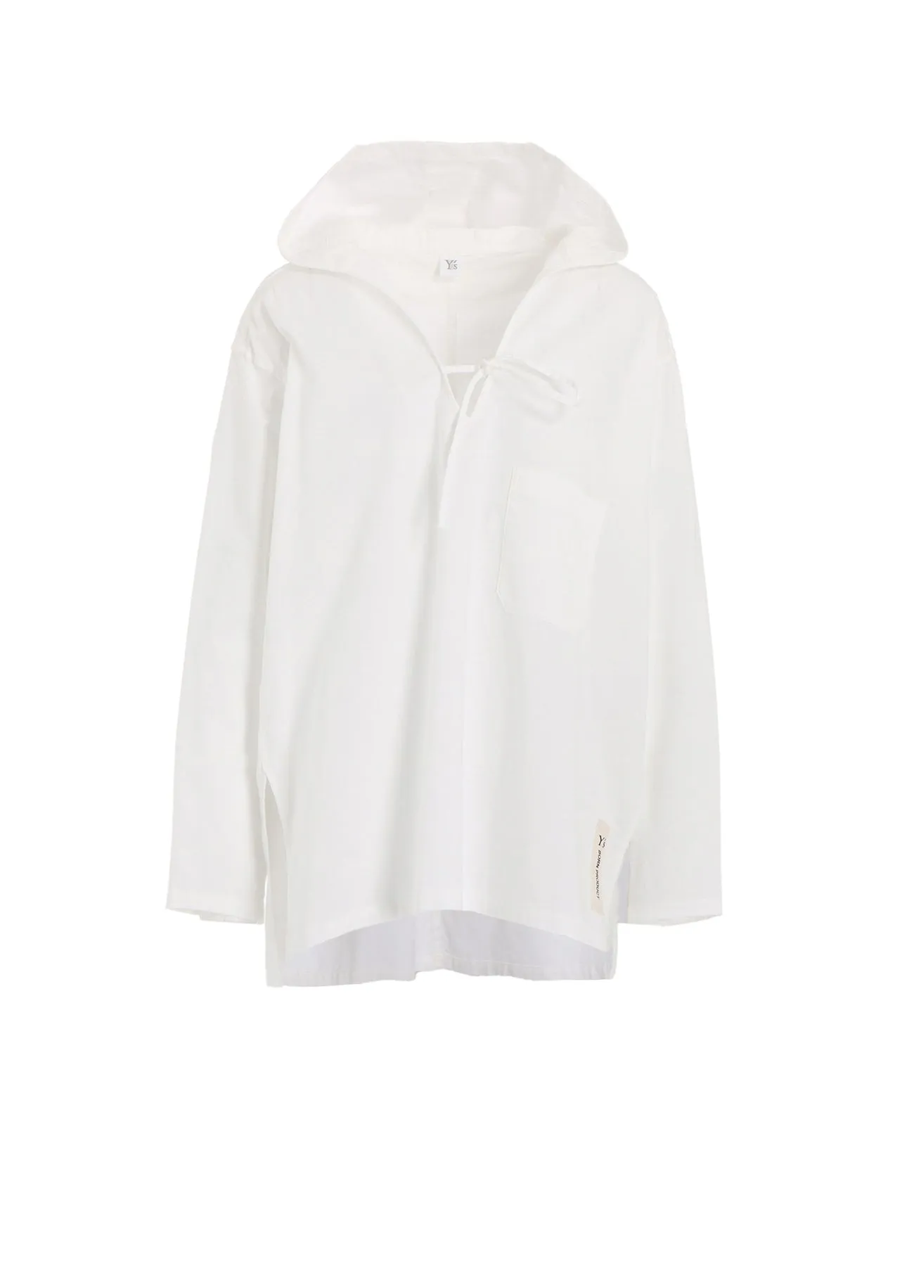 Polished Style [Y's BORN PRODUCT] THIN COTTON TWILL HOODIE PULL OVER