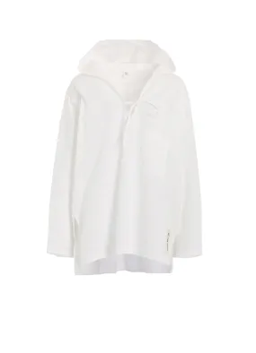 Polished Style [Y's BORN PRODUCT] THIN COTTON TWILL HOODIE PULL OVER