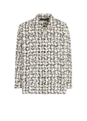 ??Y's for men ?? MASSES??COTTON PIGMENT PRINT OPEN COLLAR SHIRT Festival Fashion Trend-Driven