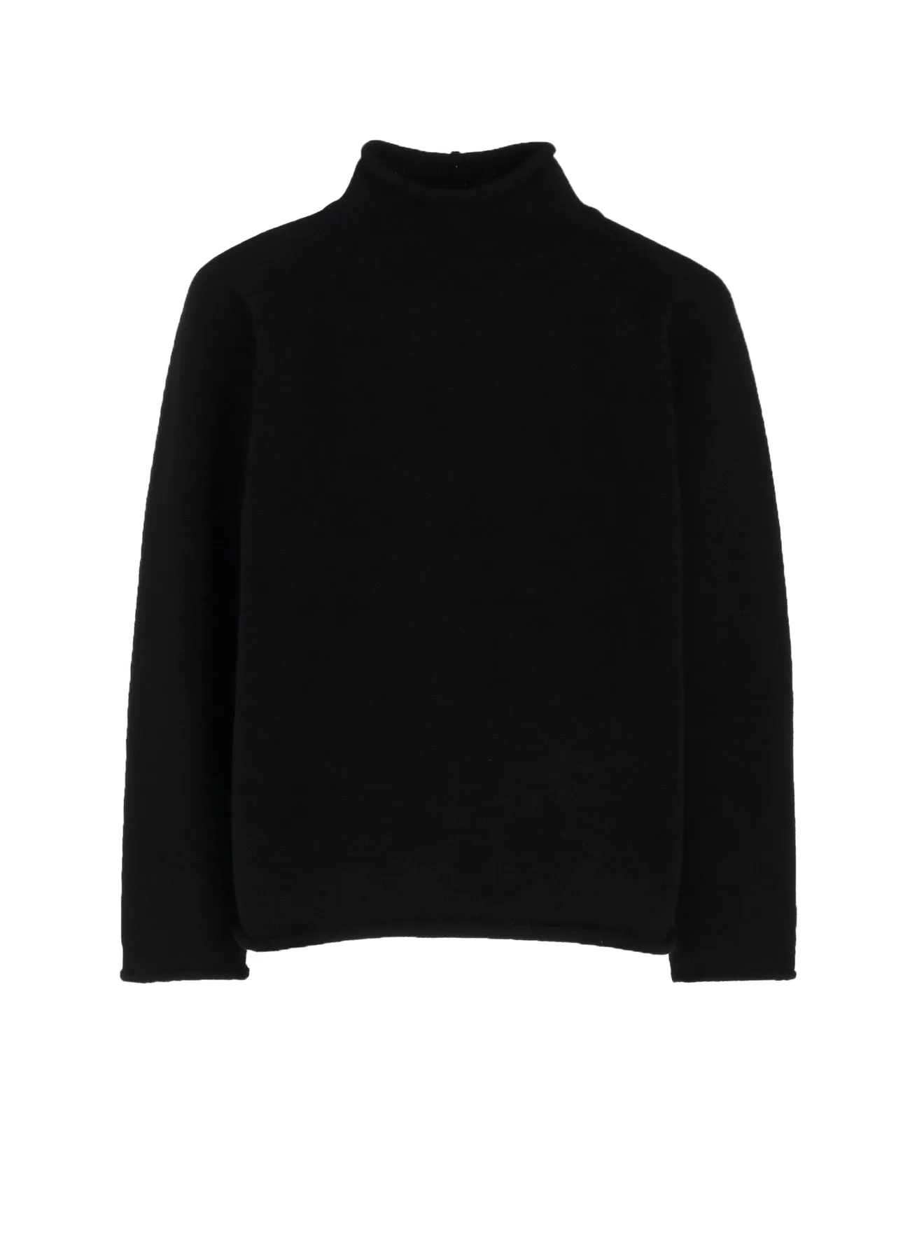 Timeless Feel Modern Basic ??Y's for men ?? MASSES??WOOL SINGLE STITCH MOCK NECK PULLOVER