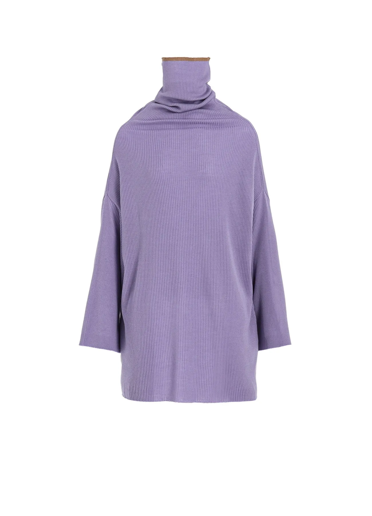 Effortless Style Y's ?? JOHN SMEDLEY BOTTLE NECK RIBBED KNIT