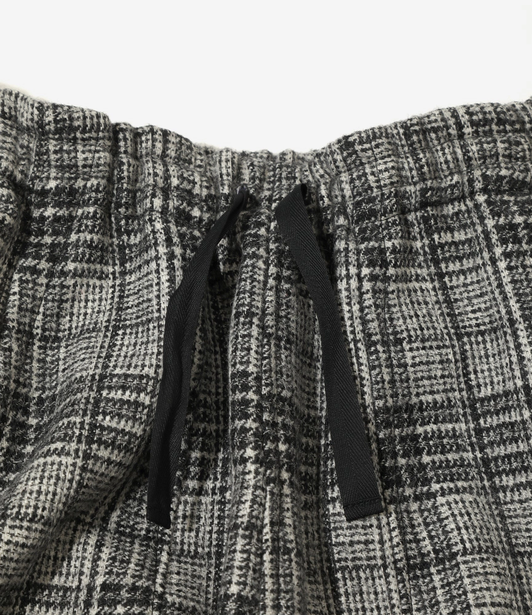 HD Pant ?C Off White Glen Plaid Wool high waisted DurableReinforcedMaterial