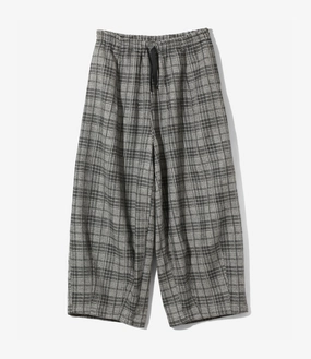 HD Pant ?C Off White Glen Plaid Wool NoBuckleDesign Multi-way wear