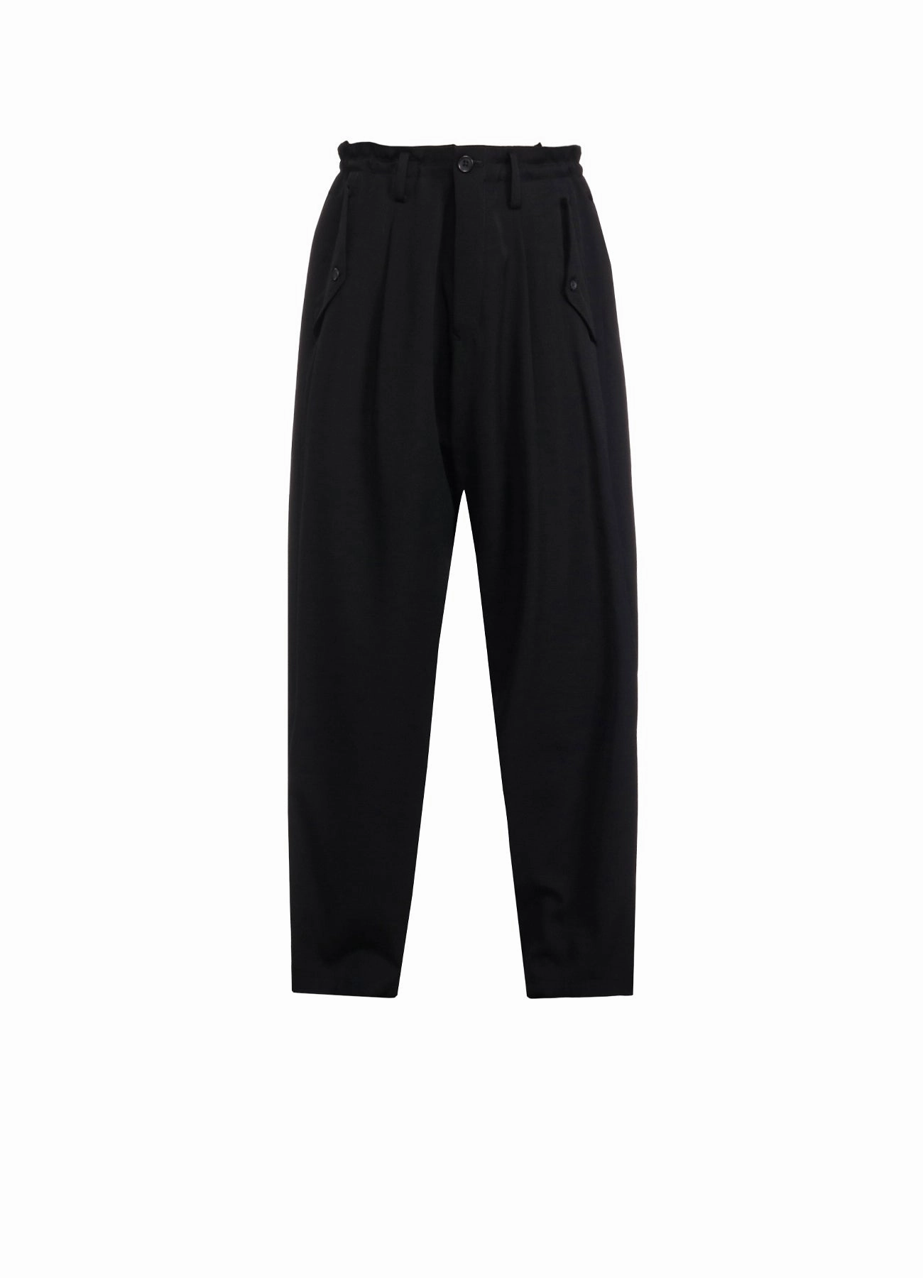 Comfort-First WOOL GABARDINE HEM TAB GABARDINE PANTS